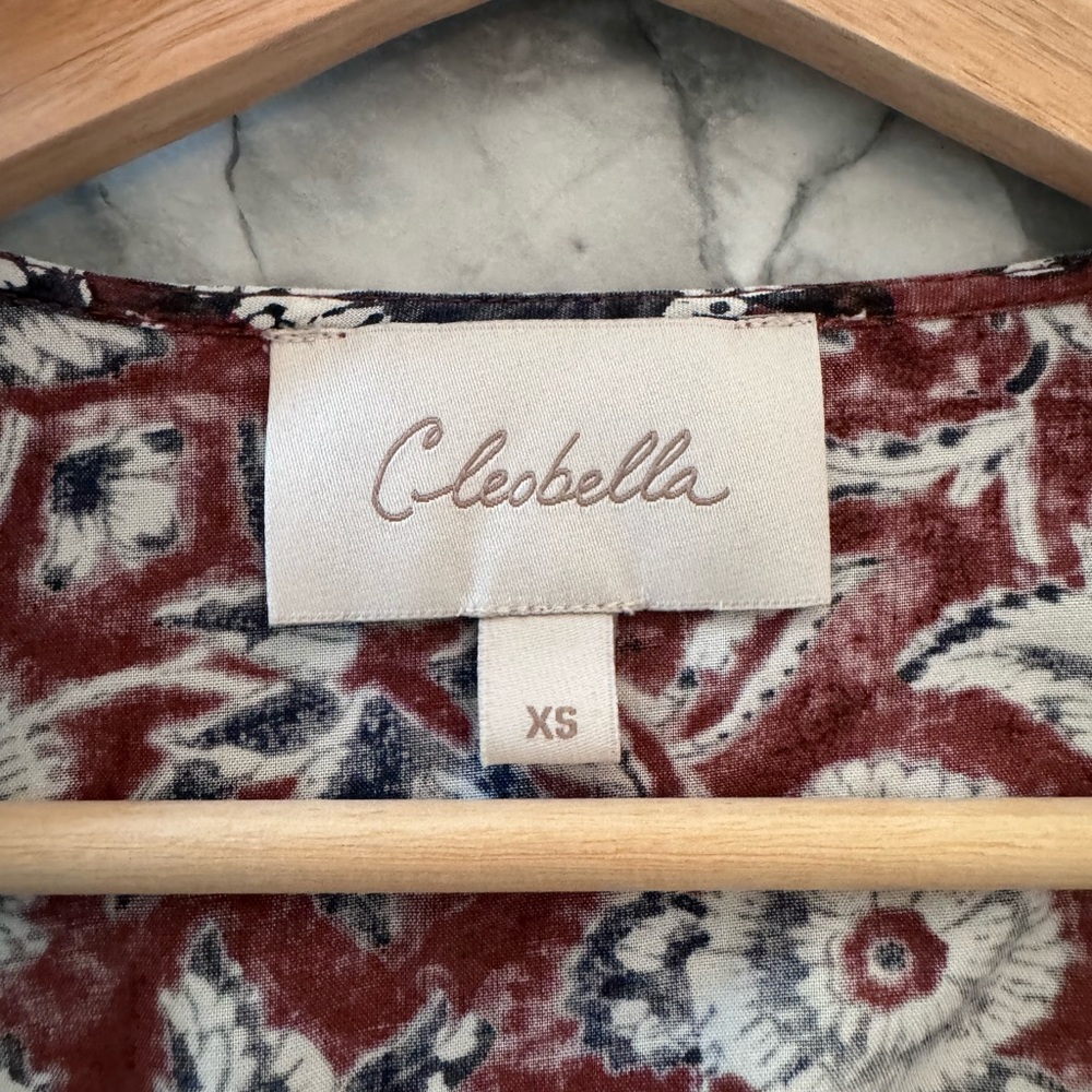 Cleobella Rylee Duster in Sienna Block - Picture 6 of 6
